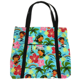 Medium Zippered Tote Bag