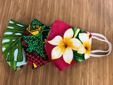Cotton Canvas Fabric Face Mask