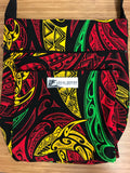3-Zippered Cross-Body Purse w/ Lining