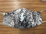 Cotton Canvas Fabric Face Mask