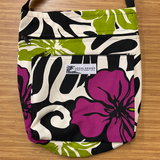 3-Zippered Cross-Body Purse w/ Lining