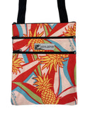 3 Zippered Crossbody Purse