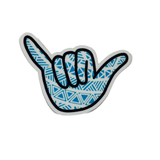 Tribal Shaka Sticker