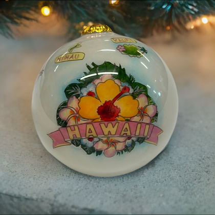 Hand Painted Christmas Ornament