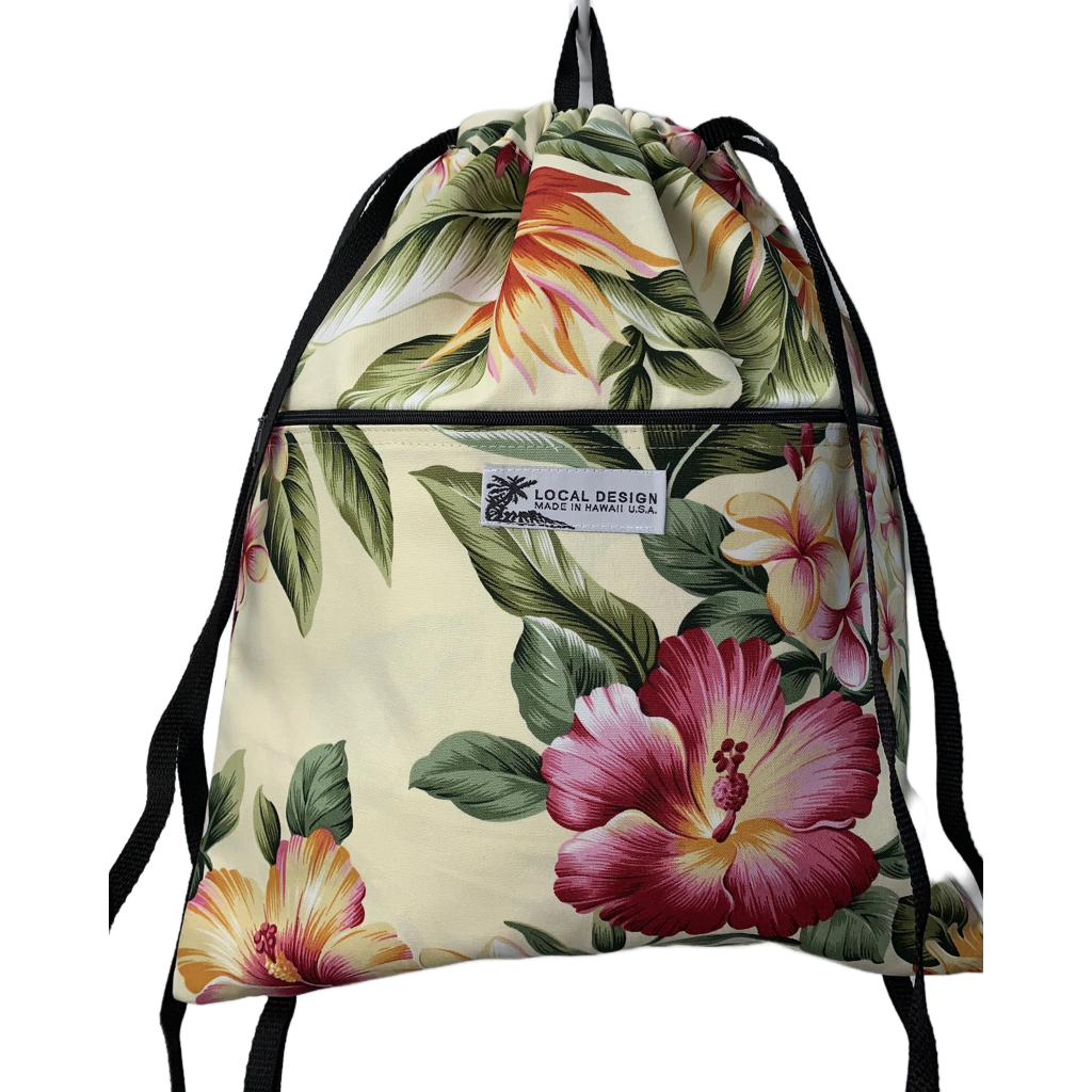 Medium Drawstring Backpack – Local Design