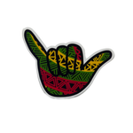 Tribal Shaka Sticker