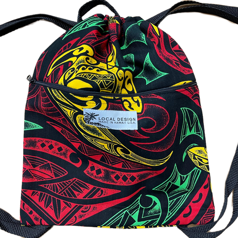 Small Drawstring Backpack Local Design