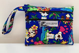 3 Zippered Wristlet
