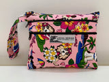 3 Zippered Wristlet