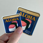 Aloha Spam Can Sticker