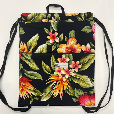 Medium Drawstring Backpack – Local Design