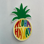 Aloha Hawaii Pineapple Sticker