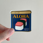Aloha Spam Can Sticker